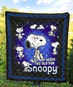 Personalized We Are Never Too Old For Dog Quilt Bedding Set, Great Gifts for Family