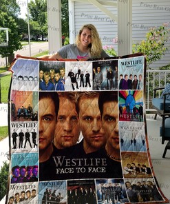 Personalized Westlife Album Covers Quilt Blanket Bedding Set Great for Home Decoration and Family Gifts