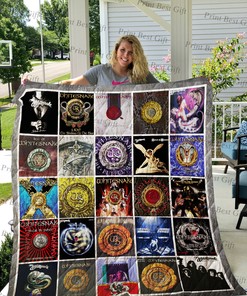 Personalized Whitesnake Album Quilt Bedding Set - Great for Bedroom Decor and Family Gifts