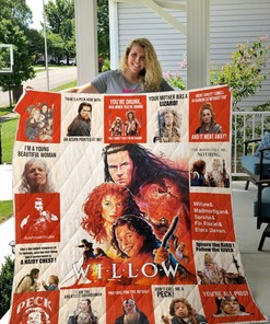 Personalized Willow Quilt Bed Set Blanket - Perfect for Fans and Family Gifts