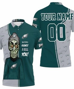 Philadelphia Eagles Camouflage Veteran Personalized Polo Shirt