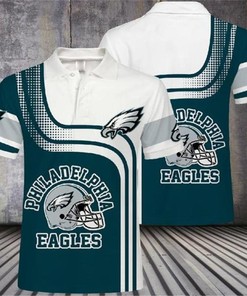 Philadelphia Eagles Casual Polo Shirt Gift for Fans