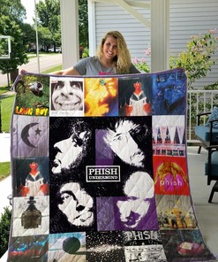 Phish Quilt Blanket Bedding Set for Fans, Great for Bedroom Decor and Family Gifts