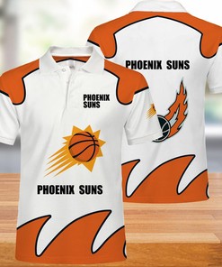 Phoenix Suns Button Up Polo Shirt