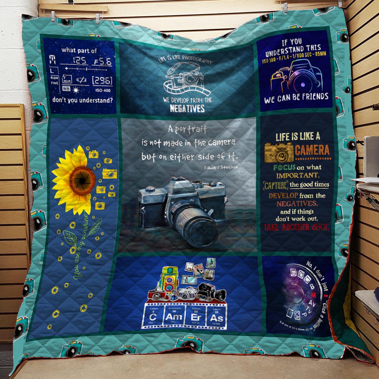 Photographer Quilt Bedding Set - Ideal for Home Decoration and Family Gifts