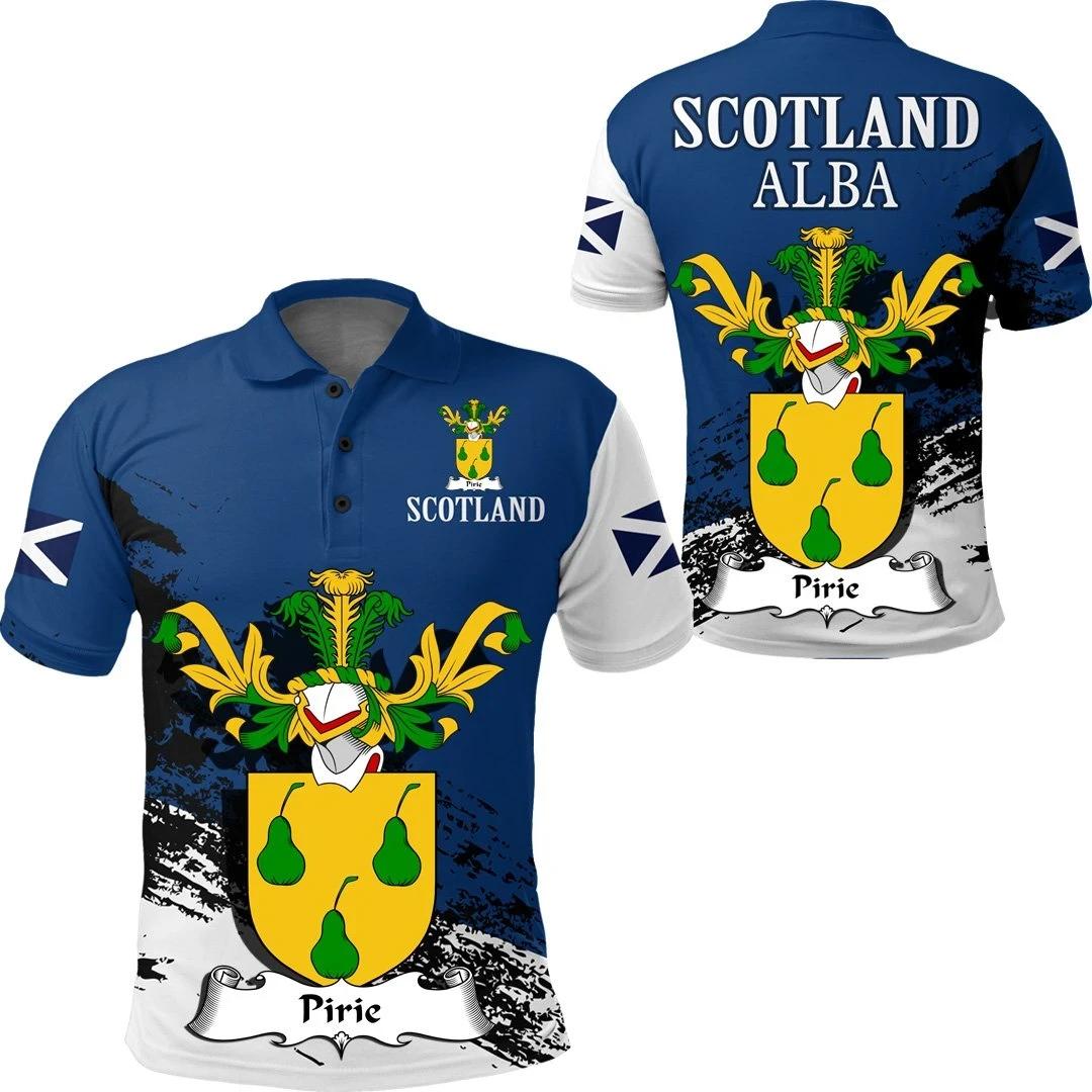 Pirie Scottish Family Crest Scotland Special Polo Shirt - Golf Shirt