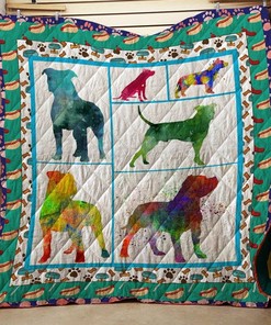 Pittbull I Dont Know What To Do Quilt Bedding Set Blanket Bedroom Decor, Gifts for Family