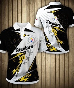 Pittsburgh Steelers Graffiti Polo Shirt