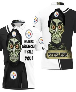 Pittsburgh Steelers Haters I Kill You 3D Polo Shirt