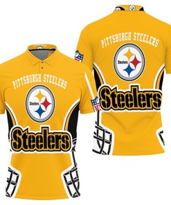 Pittsburgh Steelers S Sweatshirt Pullover 3D Polo Shirt