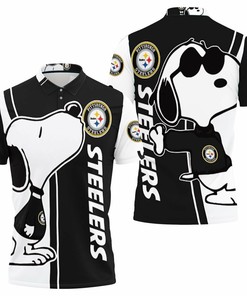 Pittsburgh Steelers Snoopy Lover 3D Printed Polo Shirt