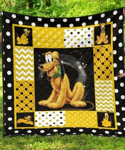 Pluto Cute Cartoon Personalized Fan Gift Idea Quilt Bedding Set - Suitable for Picnic according to Hobby