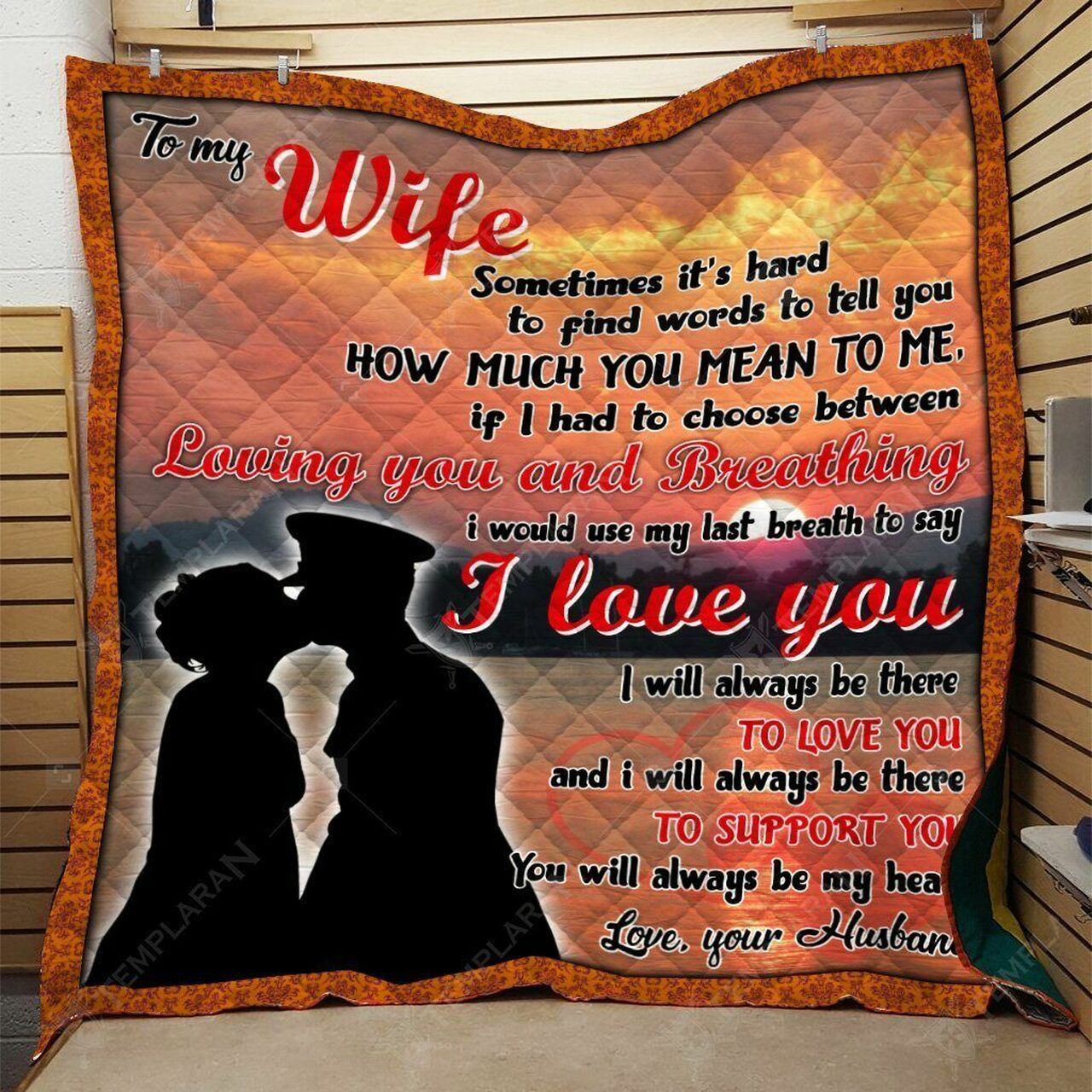 Police Quilt Bedding Set Bedroom Decor, Gifts for Family