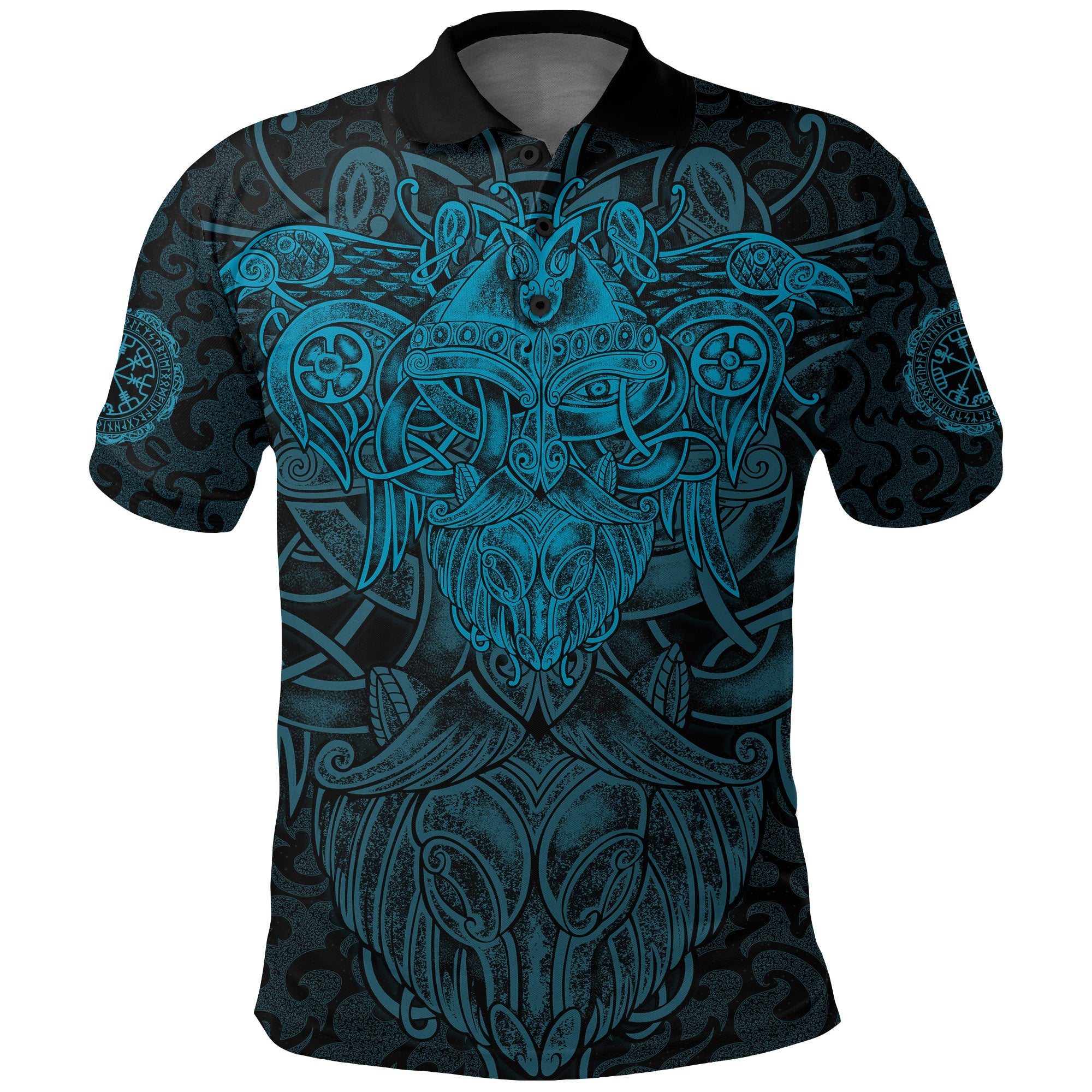 Polo Shirt Odin With Raven
