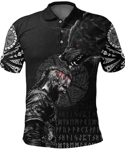 Polo Shirt - Ragnar and Wolf