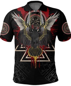 Polo Shirt - Raven Of Odin - Special Version