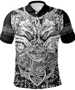 Polo Shirt - Wolf And Raven Special