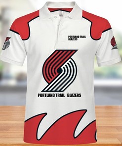 Portland Trail Blazers Polo 3D Shirts Summer Gift For Fans Nba