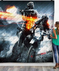 Ps3 Game Battlefield 3 V 3D Customized Personalized Quilt Bedding Set Blanket