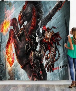 Ps3 Game Darksiders N 3D Customized Personalized Quilt Bedding Set Blanket