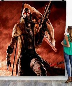 Ps3 Game Fallout New Vegas V 3D Customized Personalized Quilt Bedding Set Blanket