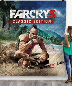 Ps3 Game Far Cry 3 3D Customized Personalized Quilt Bedding Set Blanket Bedroom Decor, Gifts for Family
