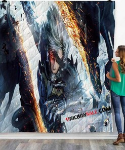 Ps3 Game Metal Gear Rising Revengeance N 3D Customized Personalized Quilt Bedding Set Blanket