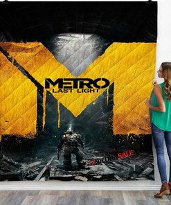 Ps3 Game Metro Last Light 3D Customized Personalized Quilt Bedding Set Blanket