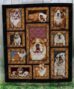 Pug Cold Water Customized Quilt Bedding Set for Bedroom Decor and Family Gifts