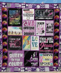 Queen Of The Court Quilt Blanket Bedding Set Personalized for Home Decoration and Gifts