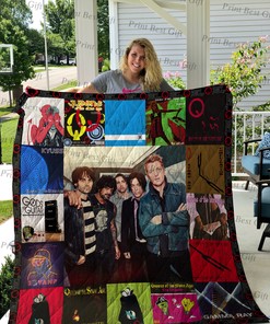 Queens Of The Stone Age Albums Cover Poster Quilt Bedding Set Bedroom Decor