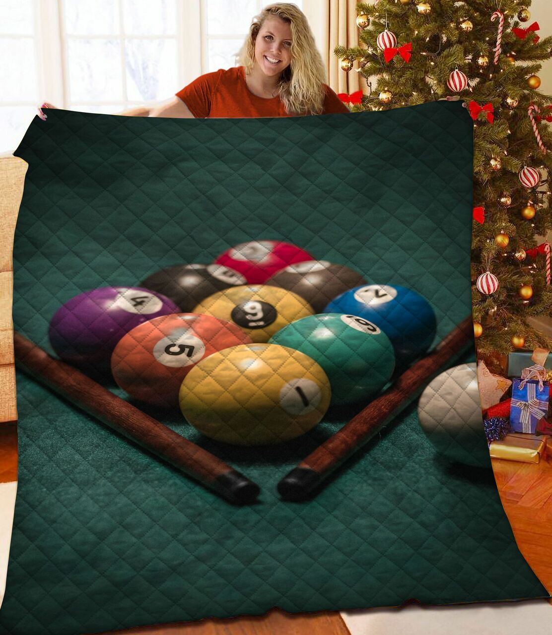 Quilt Bedding Set Blanket - Great for Bedroom Decoration and Family Gifts