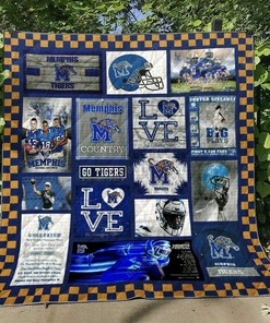 Quilt Bedding Set Blanket - Memphis Tigers Personalized for Home Decor, Gifts for Family