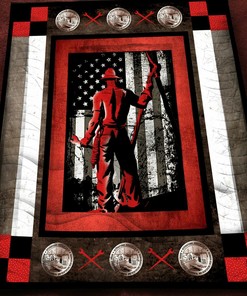 Quilt Blanket Bedding Set with Ironworker Pattern - Suitable for Home Decoration