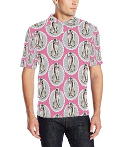 Rabbit Pattern Print Design Rb019 Men Polo Shirt