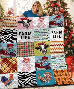Rabbit Remain In Your Ears Quilt Bedding Set with Personalized Name, Great for Bedroom Decor and Family Gifts