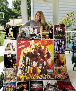Raekwon Blanket Personalized Quilt Bedding Set with Name or Quote