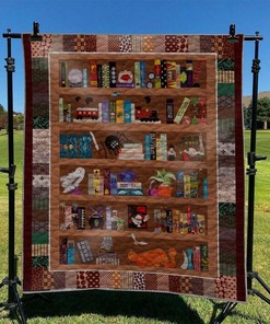 Reading Personalized Quilt Bed Set Blanket for Picnic Hobby