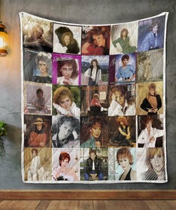 Reba McEntire Albums Personalized Quilt Bedding Set for Home Decoration & Family Gifts