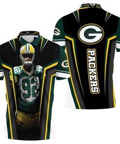 Reggie White 92 Green Bay Packers Eagles Panthers Volunteers For Fans 3D Polo Shirt