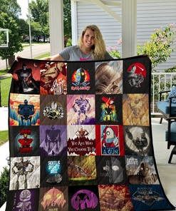 Reimagined Iron Giant Poster Quilt Bedding Set - Perfect for Home Decor and Gift Giving