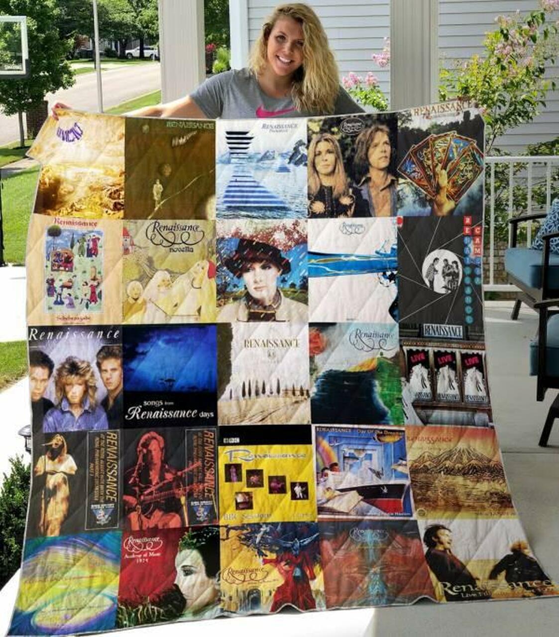 Renaissance Quilt Bedding Set Blanket Limited Quilt Bedding Set Blanket Bedroom Decor, Gifts for Family