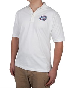 Richmond Riverdogs - Logo White Polo Shirt
