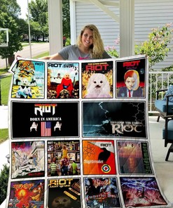 Riot Blanket Quilt Bedding Set - Great for Punk Music Fans and Family Gifts