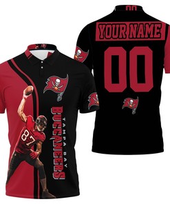 Rob Gronkowski 87 Tampa Bay Buccaneers Super Bowl 2021 Nfc South Division Champions Personalized Polo Shirt