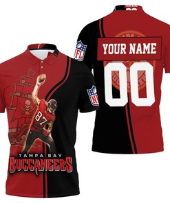 Rob Gronlowski 87 Tampa Bay Buccaneers Nfc South Champions Super Bowl 2021 Personalized 1 Polo Shirt