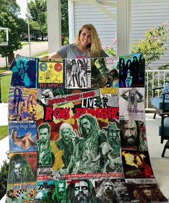 Rob Zombie Style 2 Quilt Bedding Set Blanket Personalized for Home Decoration and Gifts