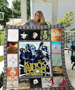 Rock Out with Kings of Leon Blanket Quilt Bedding Set, Great for Bedroom Decor and Family Gifts