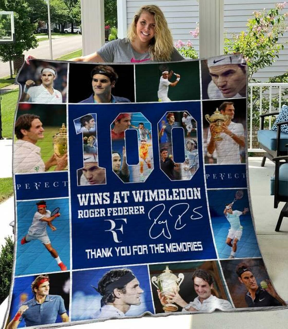 Roger Federer Quilt Bedding Set Blanket Limited Quilt Bedding Set Blanket