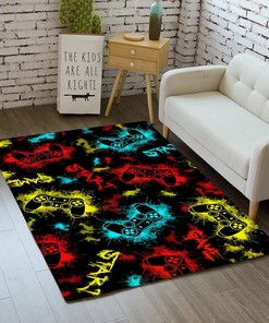 Rugs for Kids Boys Gamer Area Carpet - 3D Area Rugs Gaming Rugs for Boy's Bedroom